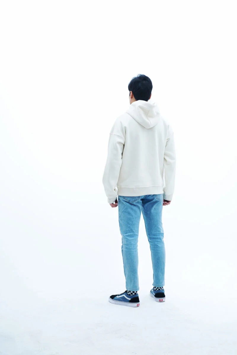 CHINGARII Signature Cream Hoodie