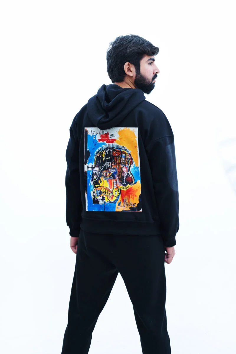 Black Basquiat Legacy Hoodie